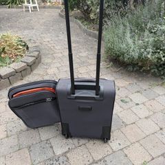 TOP MOVE Cabin Suitcase Carry On Luggage 2 Wheels