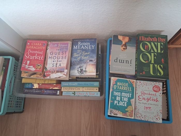 Around 60 books
