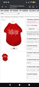 Small breed/puppy Christmas tshirt