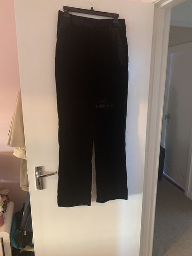 Velvet trousers