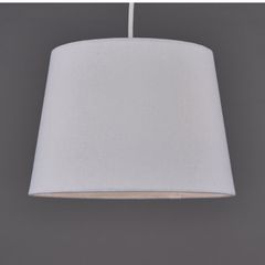 2 White lamp shades