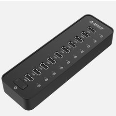 ORICO 10-Port USB3.0 HUB with 36W (12V/3A) Power Adapter 3.3ft USB Date for PC