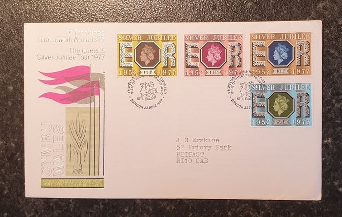 QEII Silver Jubilee Tour 1977 Stamp Covers