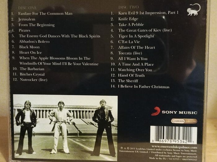 Emerson Lake and Palmer From The Beginning The Best of ELP 2 CD Album