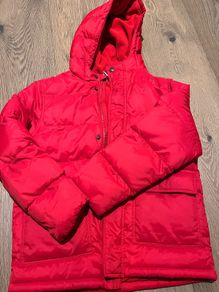 Red coat - Petit Bateau - 10 years-old