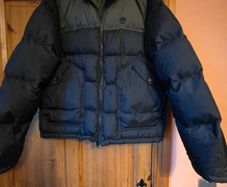 mens Timberland reversible puffer coat