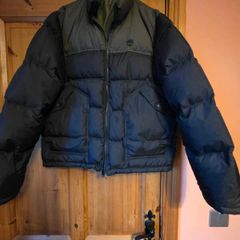 mens Timberland reversible puffer coat