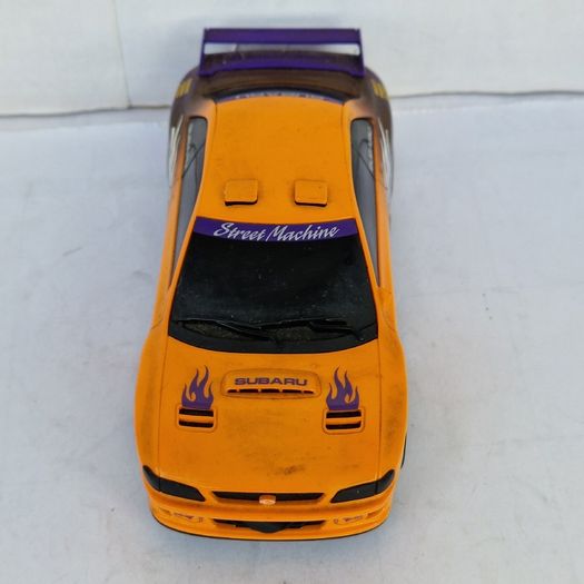 Scalextric Subaru Impreza Street Machine Slot Car   (street classic tv )
