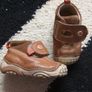 Size 19 baby leather shoes like new as worn once Image 5