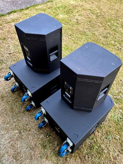 Electro Voice ETX 2 Subs 2 Full Range Audio Speakers