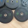 Plates Olympic Rubber Bumper Plates 160kg Image 3