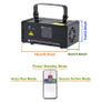 Mini Remote Green Beam DMX Stage DMX512 Lighting DJ Dance Party Bar Club Projector Laser Lights Image 2
