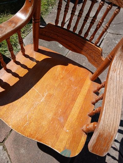 Highback solid chairs (great for upcycling)