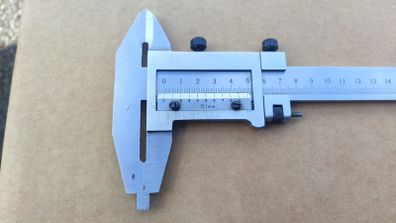 IN STOCK. Vintage USSR 250mm Vernier Caliper 0.1mm ShC-II Soviet Measuring Tool Stainless.