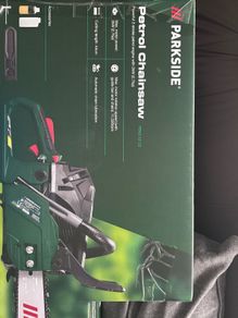 brand new chainsaw