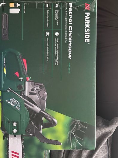 brand new chainsaw