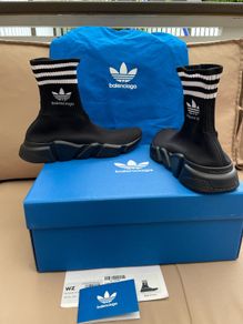 Adidas Balenciaga Sox Shoes Original New Size 8