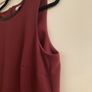 Esprit Burgundy Pinny Image 5