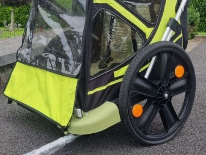 Bellelli 2 Seater Bike Trailer Pull Along Buggy