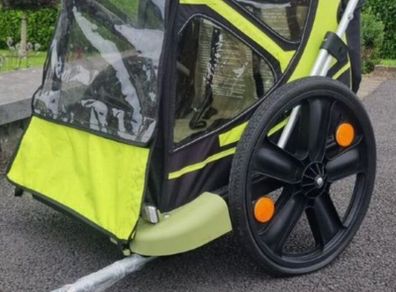 Bellelli 2 Seater Bike Trailer Pull Along Buggy