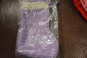 hand knitted sock decoration
