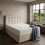 Double Bed And Mattress With Headboard Image 4