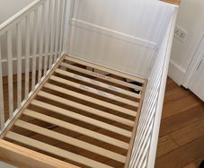 New Baby Elegance Haddington Cot Bed with Changing Unit