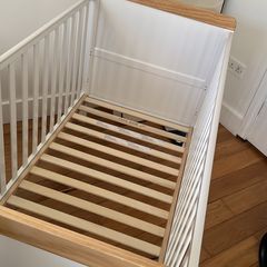 New Baby Elegance Haddington Cot Bed with Changing Unit