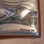 Italian Silver Holy Family Plaque Image 3