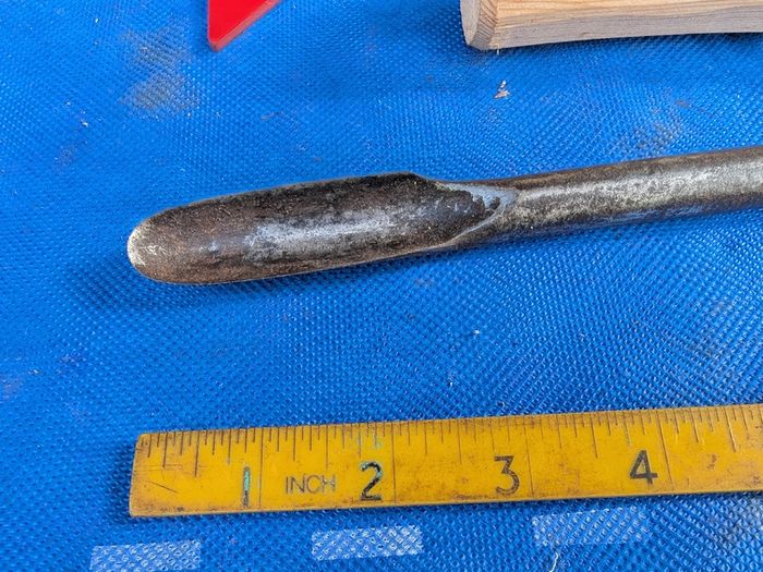 3/4" Spoon Auger Bit.