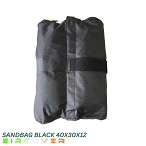 Gazebo - Marquee Sandbag  black : 40 x 25 x 12