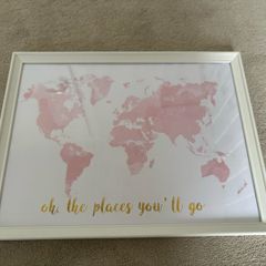 Etsy print in ikea frame