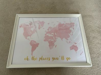 Etsy print in ikea frame
