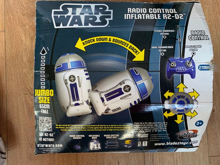 R2-D2 Star Wars Radio Control Inflatable Jumbo Toy-Over 2ft