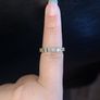 Beautiful Diamond-like ring in Gold colour Image 3