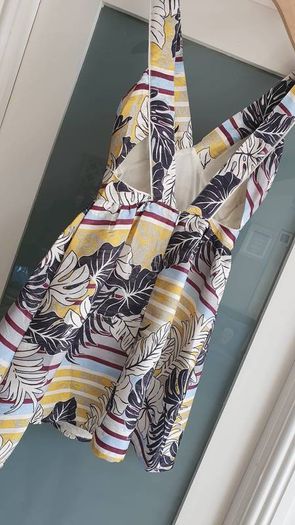 H&M tropics backless Sz 8 - Bnwt Rrp 29.99