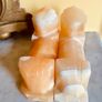 Vintage Onyx Marble Sphinx Bookends Heavy Decorative Pair Image 7