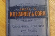 Vintage Map of Killarney and Cork