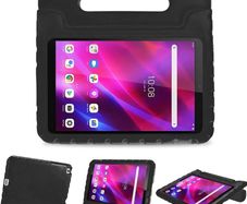 For Lenovo Tab M8 4th Gen TB-300FU TB-300XU Kids Case Shockproof Cover With Stand - Black