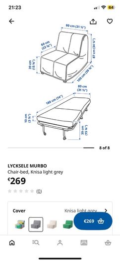 Ikea chair bed