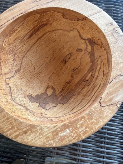 wooden salad bowl