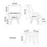 BRAND NEW Single Sofa Chair Simple Modern Lazy Sofa Image 3