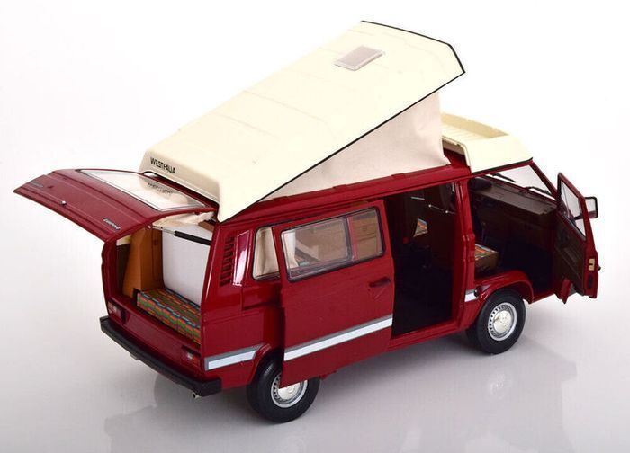 Volkswagen T3 BUS - Camper Westfalia - Schuco - New in Box - 1/18
