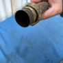 139cm x 1 inch used copper piping Image 6
