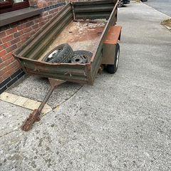 single wheel car trailer