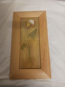 Flower framed picture