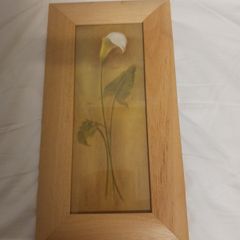 Flower framed picture