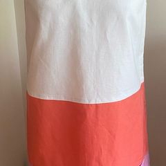 See By Chloe One Shoulder Colourblock Dress Size Uk8