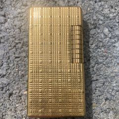 Vintage Dunhill lighter - Tartan pattern