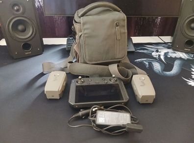 DJI RM500 Smart Controller + Mavic 2 Batteries + Carry case